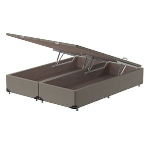 Box Baú King Bipartido Prodormir Standard Suede Specially