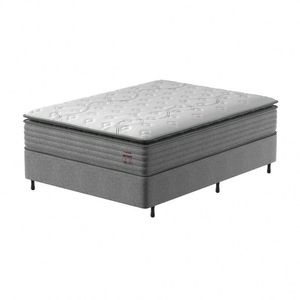 Conjunto Box Viúva Mola Ensacada Prodormir King Hard