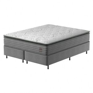 Conjunto Box Queen Mola Ensacada Prodormir King Hard