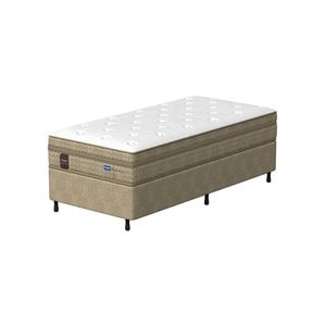 Conjunto Box Solteiro Mola Ensacada Probel Máximus Plus Branco