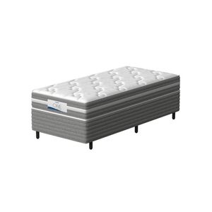 Conjunto Box Solteiro Mola Ensacada Probel One Springs Branco